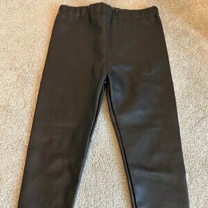 Cotton On Kids Faux Leather Legging Size 5 5T NWOT